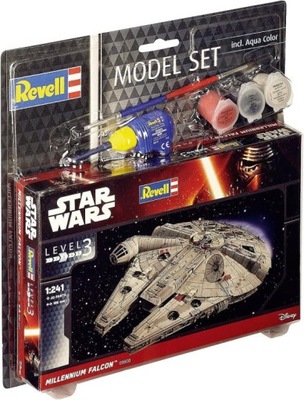 Star Wars Millennium Falcon + farby Revell 63600