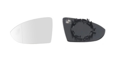 Вкладыш стекло зеркало с подогревом левая vw golf vii 7 фото №1