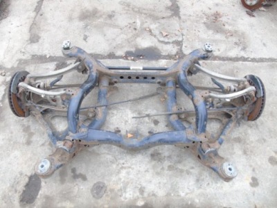 Audi q7 4l балка задняя задняя подвеска задние фото №1