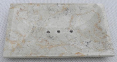 Mydelniczka kamienna z marmuru 15x9cm