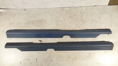 Молдинг порог защита левая vw passat b3 фото №1