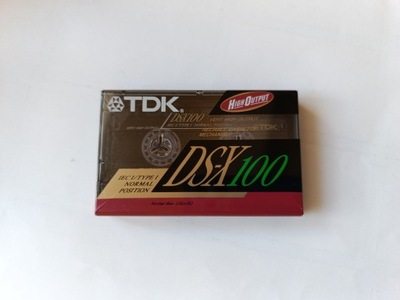 TDK DS-X 100 1990/91r. 1szt