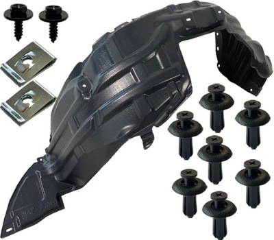 Mazda 2 2007-2014 підкрилок кліпси перед правий фото №1