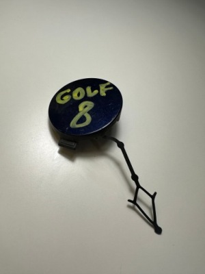 Volkswagen golf viii заглушка фаркоп бампера 5h0807241 фото №1