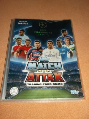 Album Klaser na karty MATCH ATTAX 2015/2016