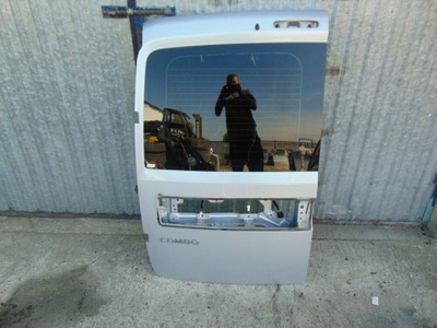 Двері лівий задня opel combo d doblo ii з скло колір сріблястий фото №1