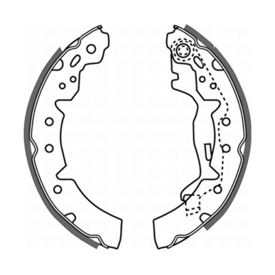 Гальмівні колодки гальмівні abe c02063abe фото №1