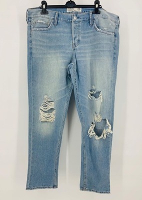 Spodnie jeansy damskie Abercrombie&Fitch 32/25