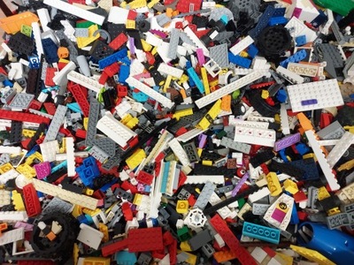 Lego oryginalne klocki, elementy mix 0,5 KG