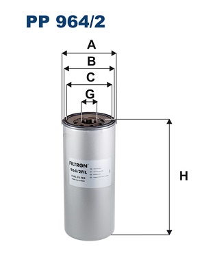 FILTROS COMBUSTIBLES FILTRON PP 964/2  