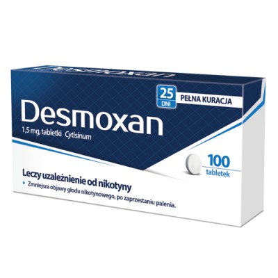 Desmoxan 1,5 mg, 100tabl. - rzucanie palenia