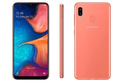 Smartfon Samsung Galaxy A20e 3 GB / 32 GB 4G (LTE) pomarańczowy