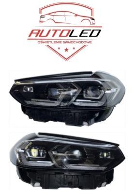 Bmw x3 g01 x4 g02 lci лампа перед левая правая bmw led адаптивный led полный фото №1