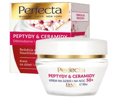 PERFECTA PEPTYDY I CERAMIDY KREM 50+ dzień /noc