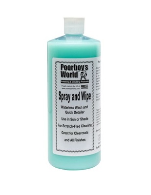 Poorboy’s World - Spray & Wipe 946ml - Quick Detailer Do Bezwodnego Mycia
