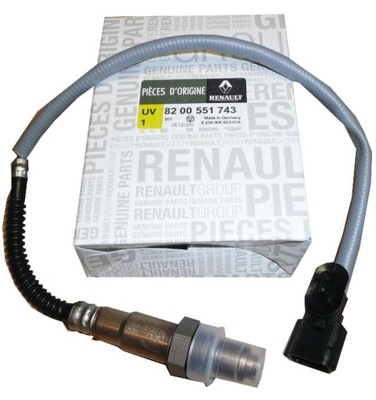 Датчик лямбда-зонд renault clio espace 8200551743 оригинальный номер фото №1