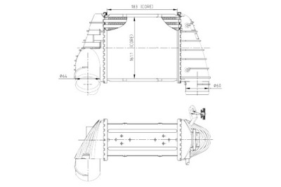 NRF INTERCOOLER RADUADOR AIRE DE ADMISIÓN AUDI A3 TT SEAT LEON  