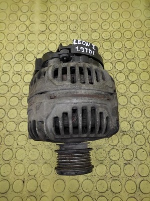 Seat leon i 1.9 tdi генератор 028903028e фото №1