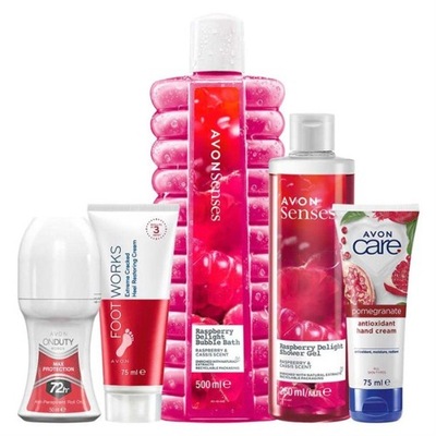 Avon Duży zestaw kosmetyków pielęgnacyjnych dla kobiet