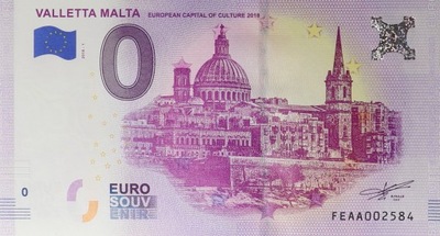 0 Euro - Valletta Malta - Malta - 2018