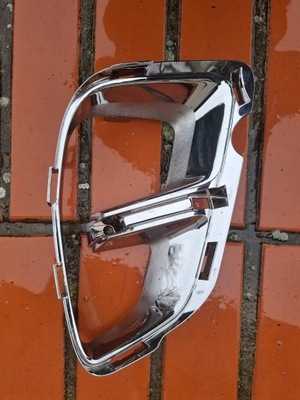 Renault captur ii 19- решітка радіатора решітка рамка хром бампера перед права фото №1