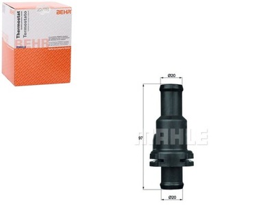 Behr термостат audi a6 s6 quattro 4f2. c6 фото №1