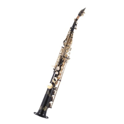 Mosiężny saksofon sopranowy prosty w B-dur