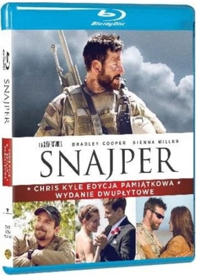 2 Blu-Ray SNAJPER (2014) Bradley Cooper EASTWOOD