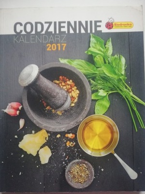 KALENDARZ CODZIENNIE 2017 BIEDRONKA