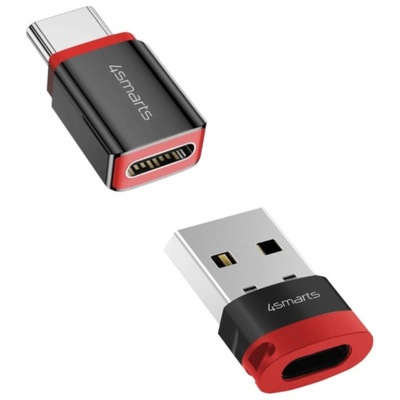 4SMARTS ADAPTER DATA BLOCKER USB-C DO USB-A/USB-C DO OCHRONY DANYCH 2