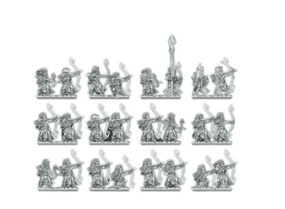 Noble Elf Archers, Warmaster 10mm