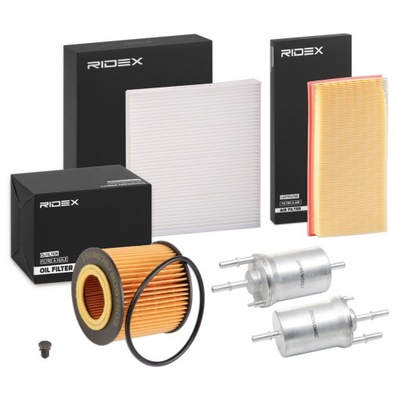 Набор фильтров ridex 4055f16447 do vw polo 9n фото №1