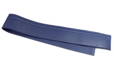 Накладки гумки на пороги mercedes w107 niebieskie фото №1