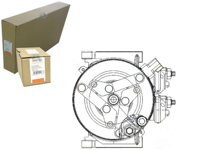 Behr hella компресор компресор кондиціонера 170637 фото №1