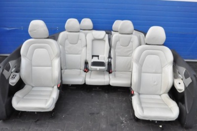 Volvo xc90 ii rdesign комплект сидінь сидіння сидіння обшивки повна шкіра!!! фото №1