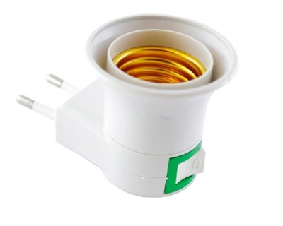 Z3 PRZEDŁUŻKA LAMPKA NOCNA 230V/E27 Z PRZEŁĄCZNIK