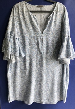 H&M sukienka w kwiaty roz48/50 jak nowa