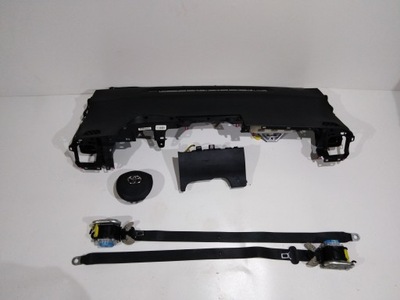 Toyota verso s приборная панель консоль подушка безопасности подушки безопасности ремни оригинал демонтаж фото №1