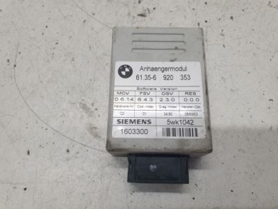 Модуль блок керування фаркоп bmw 7 e65 6920353 фото №1