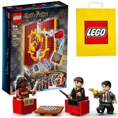 LEGO 76409 HARRY POTTER Książka Flaga Gryffindoru