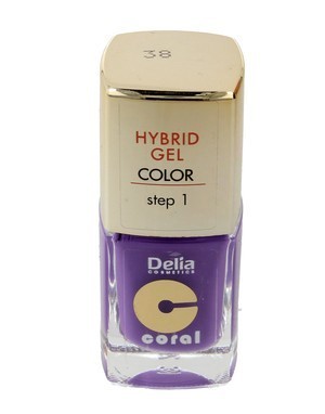 LAKIER DO PAZNOKCI DELIA 38 Coral Hybrid 11ml