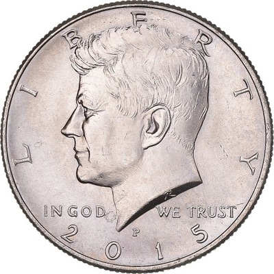 Moneta, USA, Kennedy Half Dollar, Half Dollar, 201