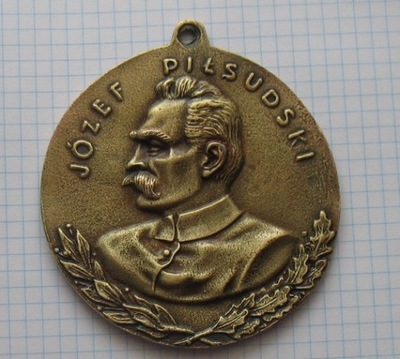 medal duży Józef Piłsudski