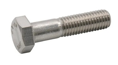 PERNO SEMI TORNILLO M27X140 MM KL.8.8 ACERO CINCADO DIN93  