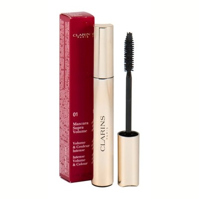 CLARINS Supra Volume Mascara 01 Intense Black Czarna maskara 8 ml