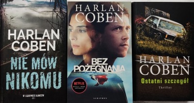 Harlan Coben x3 książki