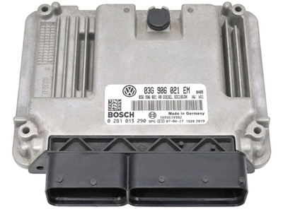 COMPUTER ECU VAG 1.9 2.0TDI 03G906021EM 0281013290  