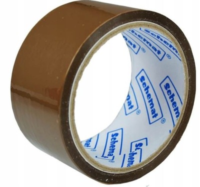 TAŚMA 48MMX45,5M BRĄZOWA 6SZT