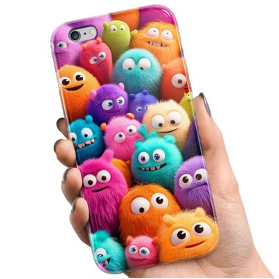 ETUI DO TELEFONU APPLE IPHONE 6 6S CASE POKROWIEC WZORY + SZKŁO HARTOWANE