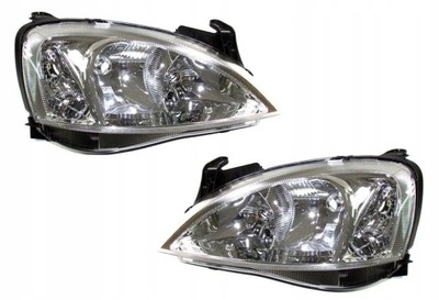 Opel corsa c combo c лампа фара лампа ліва фото №1